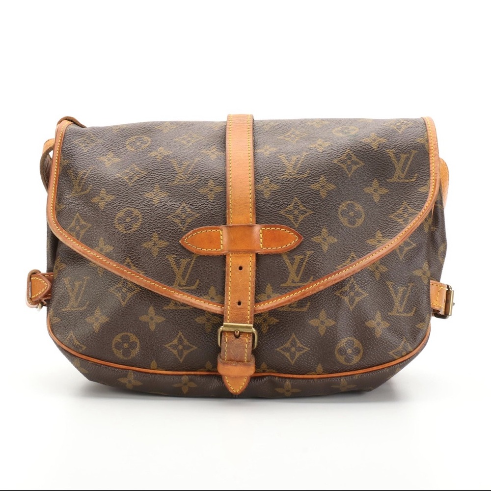 LOUIS VUITTON Saumur PM Bag Monogram Canvas